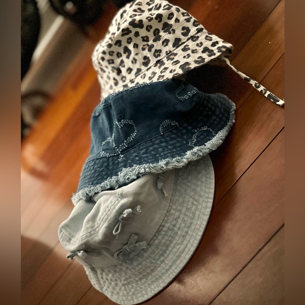 Zara bucket sun hats bundle size 1-3Y NWT